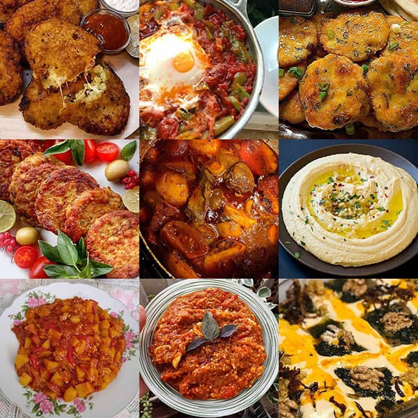 لیست آموزش طرز تهیه غذاهای نونی خوشمزه برای شام و ناهار