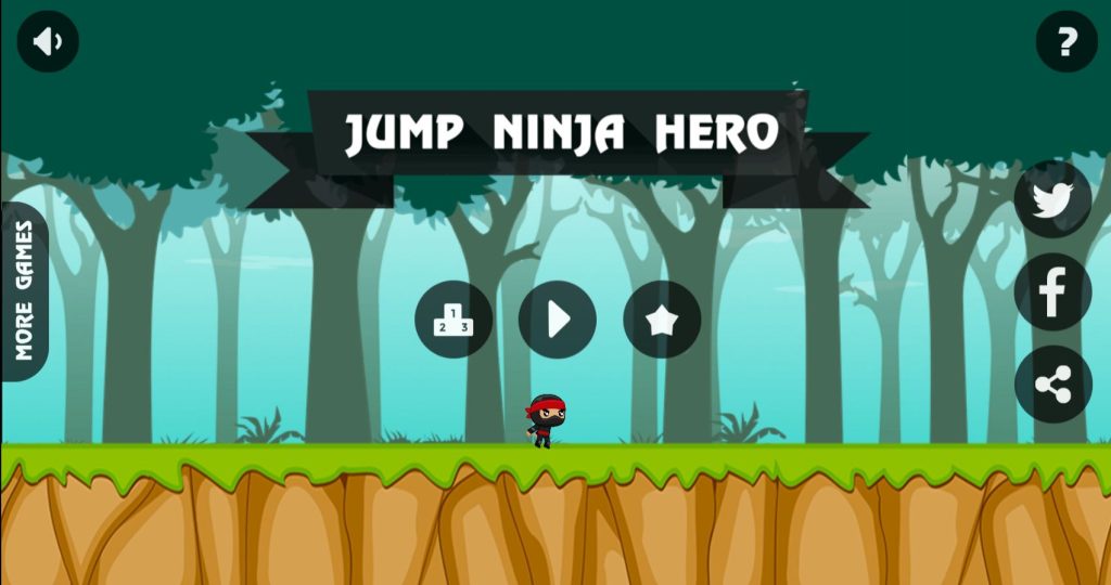 بازی Jump Ninja Hero؛ نینجای پرنده‌ای که از مرگ نمی‌ترسد
