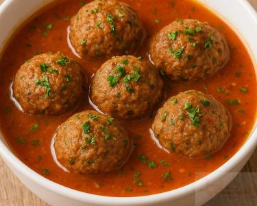 طرز تهیه کوفته آب‌پز بدون روغن